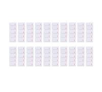 AurSoltriad 200pcs Watch Protective Film Set, Transparent Anti Scratch Dust Resistant PVC Film for Watch Band Shell Strap, Static Adhesive Free Protector for Smartwatch and Jewelry
