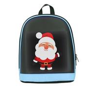 AurSoltriad LED Backpack with 64x64 Pixel Programmable Full Color Display Screen, Portable Wearable Tech for Motorcycle, Festivals and Brand Promotion, Powered by Power Bank