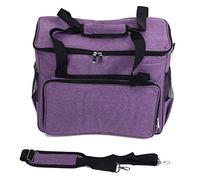 AurSoltriad Sewing Machine Dust Cover, Multifunctional Storage Bag for Embroidery Accessories, 600D Oxford Cloth Travel Sewing Organizer with Lightweight Design for Knitters and Beg