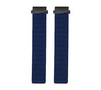 AurSoltriad Silicone Watch Band for Fenix 7S 6S 5S, 20mm Quick Release Sports Strap with Strong Closure, Adjustable Sweat Resistant Replacement Band for Men (Blue)