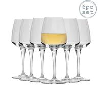 White Red Wine Glasses Drinking Bormioli Rocco Aurum Glass 350ml x6