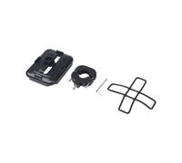Aurumium ABS Bicycle Speaker Holder for JBL GO 5 Secure | Robust ABS plastic, weather resistant, lightweight design, 110x86x85mm size, for durable build