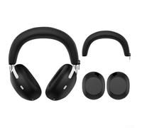 Aurumium Silicone Headphone Cover for Sony WH-1000XM5 Sweatproof(Black)