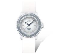 Aurus Quick-Release Watch Strap for Blancpain x Swatch Scuba Fifty Fathoms Soft Comfortable & Durable! (White)