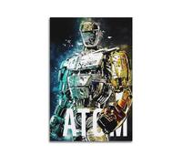 AURX Real Steel Movie Poster Wall Art Canvas Painting Living Room Bedroom Home Home Decoration Office Wall Poster Gym Art Painting 12x18inch(30x45cm)
