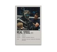 AURX Real Steel Movie Poster Wall Art Canvas Painting Living Room Bedroom Home Home Decoration Office Wall Poster Gym Art Painting 08x12inch(20x30cm)