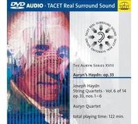 Auryn Quartet - Auryn's Haydn: op. 33 [DVD AUDIO]