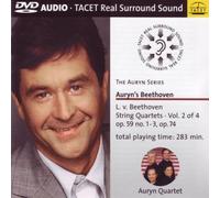 Auryn Quartett - Auryn's Beethoven: String Quartets Vol 2 von 4 [DVD AUDIO]