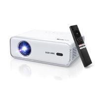 Aurzen Eazze D1 Smart Projector D001 - Netflix Licensed, Native 1080P, WiFi & Bluetooth, Auto Focus, Keystone, DoIby Audio, Zoom, Portable White