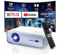 Aurzen Eazze D1 Smart Projector with WiFi and Bluetooth, Netflix-Officially-Licensed, Auto Focus & Keystone, DoIby Audio, Zoom, Native 1080P Movie, Portable Outdoor Mini Projector
