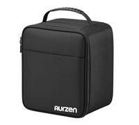 Aurzen Projector Carrying Case for D1/D1R/D1G and BOOM Mini/Air | Padded travel case with customisable dividers, securing strap and accessory pockets; internal size 23.1 x 19.1 x 17.8 cm