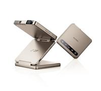 Aurzen ZIP Tri-Fold DLP Truly Mini Projector, Pocket Size, Zero-Lag Focus, One-Click Screen Mirroring, Full-Screen Mode, Type-C Fast Charging, 5,000mAh Battery, Indoor Outdoor Portable Projector,Gold