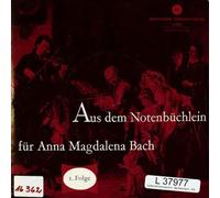 Aus dem Notenbüchlein für Anna Magdalena Bach(7" Vinyl EP)(Bertelsmann 16362)