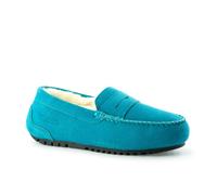 Aus Wooli Australia Byronbay Cosy Moccasin In Blue Blue