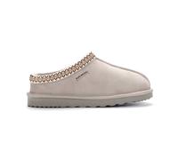 Aus Wooli Australia Croydon Slippers Flat in Light Grey | Size: 3