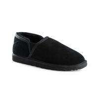 Aus Wooli Australia Newcastle Easy Slip-On Flat in Black | Size: 7