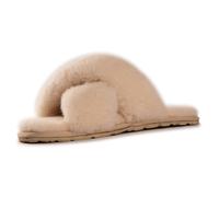 Aus Wooli Australia Sheepskin Wool Brighton Slippers In Tan Tan