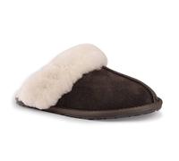 Aus Wooli Australia Sheepskin Wool Shelley Slippers In Grey Grey