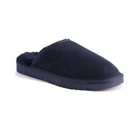 Aus Wooli Australia Sheepskin Wool Slippers in Navy | Size: 7 Aus Wooli Australia Navy 7