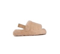 Aus Wooli Australia Sheepskin Wool Sorrento Sandals In Tan Tan 8
