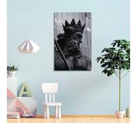 AUSADDNV Poseidon Statue Poster Poster Decorative Painting Canvas Wall Posters And Art Picture Print Modern Family Bedroom Decor Posters 16x24inch(40x60cm)