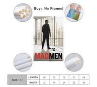 AUSADDNV Poster TV Show Mad Men Poster Decorative Painting Canvas Wall Posters And Art Picture Print Modern Family Bedroom Decor Posters 12x18inch(30x45cm)