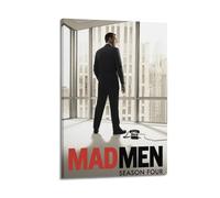 AUSADDNV Poster TV Show Mad Men Poster Decorative Painting Canvas Wall Posters And Art Picture Print Modern Family Bedroom Decor Posters 20x30inch(50x75cm)