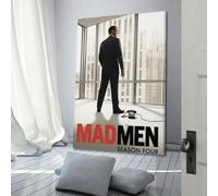 AUSADDNV Poster TV Show Mad Men Poster Decorative Painting Canvas Wall Posters And Art Picture Print Modern Family Bedroom Decor Posters 24x36inch(60x90cm)