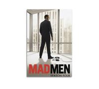 AUSADDNV Poster TV Show Mad Men Poster Decorative Painting Canvas Wall Posters And Art Picture Print Modern Family Bedroom Decor Posters 16x24inch(40x60cm)