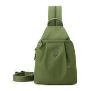 Auscfex Women 3 in 1 Crossbody Mini Backpack | Stylish Anti Theft Lightweight Fabric Small Rucksack Shoulder Chest Bag for City Travel (Green, 21 * 30)