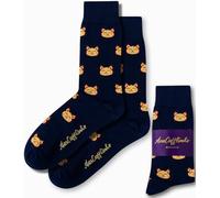 AUSCUFFLINKS Kittens Cat Lover Cat Guy Gift Socks Socks - Meow Quirky Novelty Present for Him Her Him Dad Mum