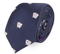 AUSCUFFLINKS Poker Neckties for Men | Woven Skinny Neck Ties Funky Novelty Happy Cute Ties for Him | Bday Present for Guys (POKER CARDS), Poker Cards, Skinny