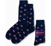AUSCUFFLINKS Ten Pin Bowling Socks | 10 Pin Bowler Socks for Men | Strike Gift for Men | Bday Gift for Guys (Ten Pin Bowling)