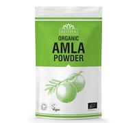 Ausha Organic AMLA Powder 100g - Indian Gooseberry - UK Certified Organic by Soil Association - Hair Growth, Conditioner, Skin, High Vitamin C, Add to Smoothies, Juices