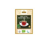 Ausha Organic Moringa Tea Bags - 40 Bags - Caffeine Free - UK Certified Organic by Soil Association - Source of Protein, Amino Acids, Antioxidants, Dietary Fibre, Vitamins & Minerals - Oleifera Leaf