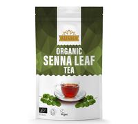 Ausha Organic Senna Tea Leaves 100g - UK Certified Organic by Soil Association - Laxative Tea for Constipation Relief - Digestion,Cleanse, Caffeine Free, Loose Leaves