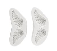 Ausi 2 PCS 3D Angel Wings Mould, Aromatherapy Plaster Cake Moulds, Jewellery Casting Moulds, Decoration Tool, DIY Handmade Soap Chocolate