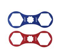 Ausi 2 Pieces Bicycle Front Repair Tool for XCR/XCM/XCT/RST MTB Bicycle Front Cap for Removing and Installing a Wrench