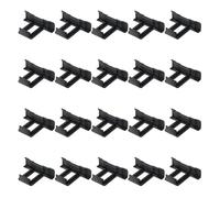 Ausi 20 PCS 40mm Solar Panel Water Drain Clips Sludge Removal Drainage Guide Cleaning Clips for PV Photovoltaic Roof Solar Panels