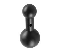Ausi 25 Mm To 17 Mm Ball Adapter for RAM Mount B Size Double Ball Mounting Compatible with Rotating GPS Mounting Extension Rod Arm