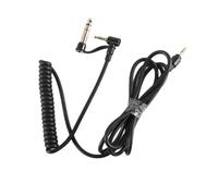 Ausi 3.5 mm to 3.5mm & 6.5 mm Replacement Audio Aux Auxiliary Cable Wire Compatible with Monster Beats by Dr Dre Solo Pro Detox Edition Headphones Extension Cord (Black)