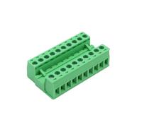 Ausi 5 Sets 5.08mm Screw Terminals 10-Pin Male and Female Phoenix Terminals, Connector