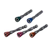 Ausi 5Pcs Plasterboard Screw Bits, PH2 Drywall Bit, 1/4inch Screwdriver Bits, Drywall Screwdriver Suitable for Electronic Equipment Maintenance (Multicolor)