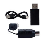 Ausi A Set Of Wireless MIDI To USB Cable Converter Connector, MIDI Adapter System, Wireless 5 Pin USB Interface Adapter Connector, Piano Keyboard