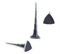 Ausi Burj Khalifa Tower,18cm Alloy Miniature Replica Of Dubai LandmarkTower Model,Khalifa Tower Model Miniature Desktop for Arts Craft Office Home