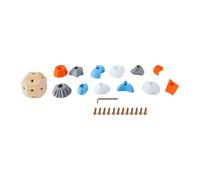 Ausi Handcrafted Boulder Block 3D Rock Climbing Ball Strength Precision Training Customizable Routes Portable Finger Grip Trainer for Climbers