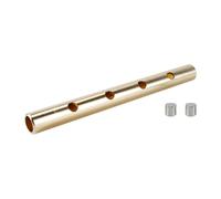 Ausi Magician Newton Nightmare Gimmick Gravity Defying Close Up Magic Trick with Metal Weight Golden Aluminum Tube