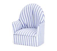 Ausi Miniature Sofa Armchair for Dollhouse Furniture, Gnome House Mini Chair Decoration, for Mini Dollhouses