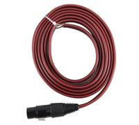 Ausi XLR 3 Pin Female To Bare Wire Audio Cable 2M/6.56FT Speaker Microphone Replacement Cord for Amplifier Guitar PA System Subwoofer