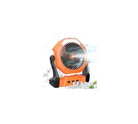 Ausic Portable Misting Fan, Outdoor Fans for Patios with Water Mist, 30000mAh Rechargeable Battery Personal Cooling Fan with Mister, 8-Inch, 250mL Water Tank & LED Lantern, for Home, Outside, Camping